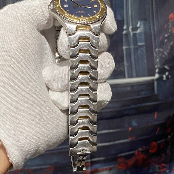 Longines Conquest 100M Quartz 18K Two Tone 40MM Mens Watch Luxury main image 5